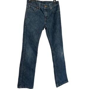 Levis 511 Skinny Jeans Dark Wash Denim Everyday Wear Kids Size 12